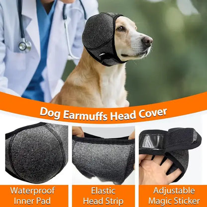 Dog Calming Hoodie Ear Wraps 🐶🔇