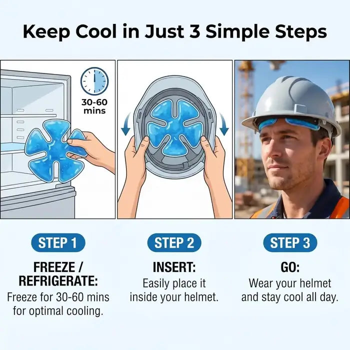 🧊Reusable Cooling Gel Ice Packs for Hats