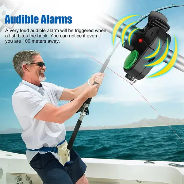 🔥Fishing Bite Alarm with LED Light🎣