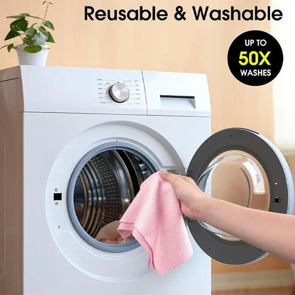 ♻️Reusable Microfiber Paper Towels Roll🧻