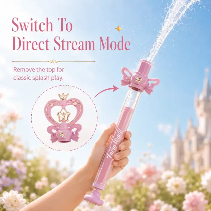 Fairy Spiral Water Wand