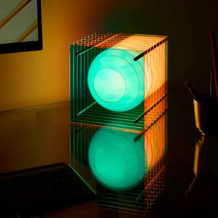 Acrylic Thousand Layer Moon LED Lamp