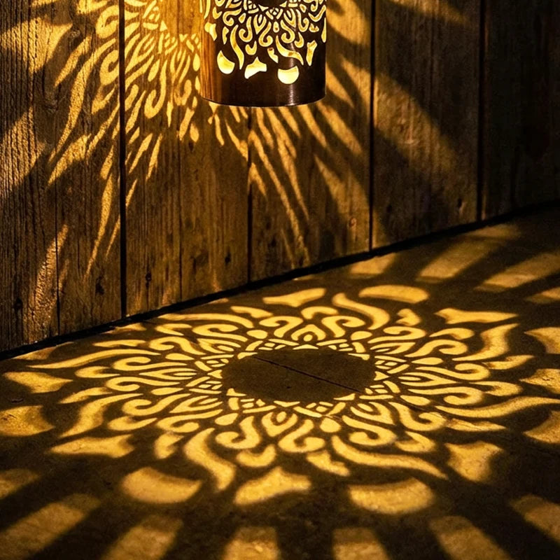 🌞 50% OFF NOW! 🌀 Solar Mandala Wall Light Projector